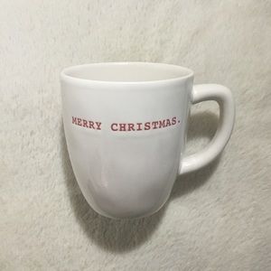 Rae Dunn MERRY CHRISTMAS Ceramic Mug NWT New